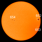 sunspots