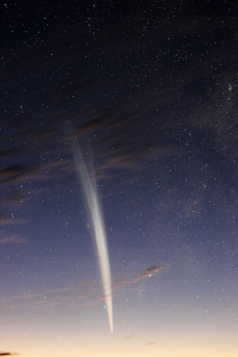 Komet C/2011 W3 Lovejoy über Südaustralien