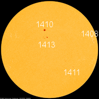  CLICK to visit...  Daily Sun at SpaceWeather.com... 