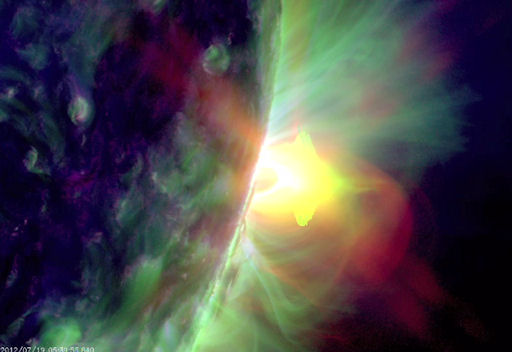 SpaceWeather.com -- News and information about meteor showers, solar flares, auroras, and near-Earth asteroids