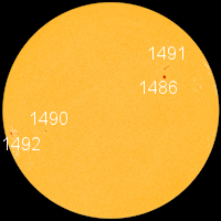 Sonnenflecken 26.05.2012