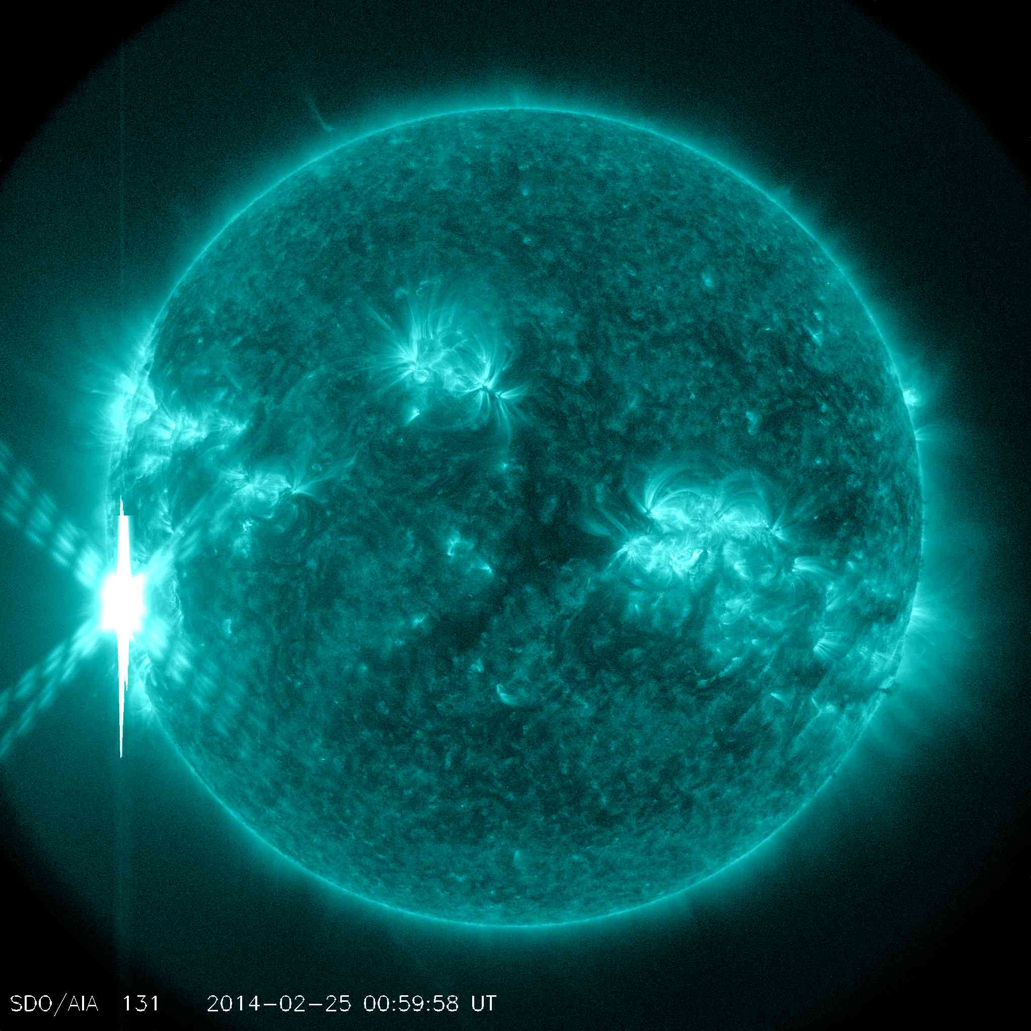 Starke X-Klasse Sonneneruption (X4.9) *Update* 2