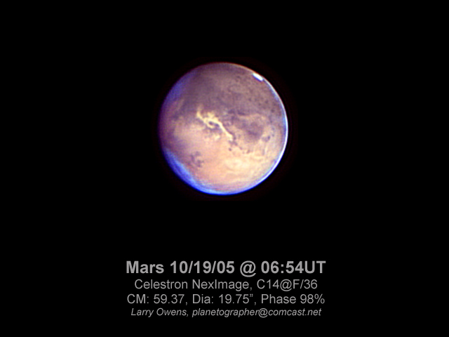 The planet Mars