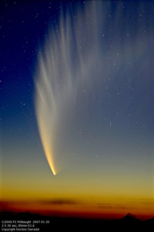 Comet C/2006 P1 McNaught - Beluga Lake Observatory in 