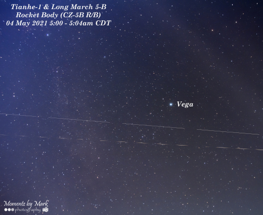 Los restos de un cohete chino fuera de control podrían impactar en la Tierra este fin de semana... Tianhe1_strip